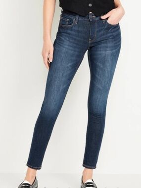 Old Navy Mid-Rise Rockstar Super-Skinny Jeans Size 10 Long